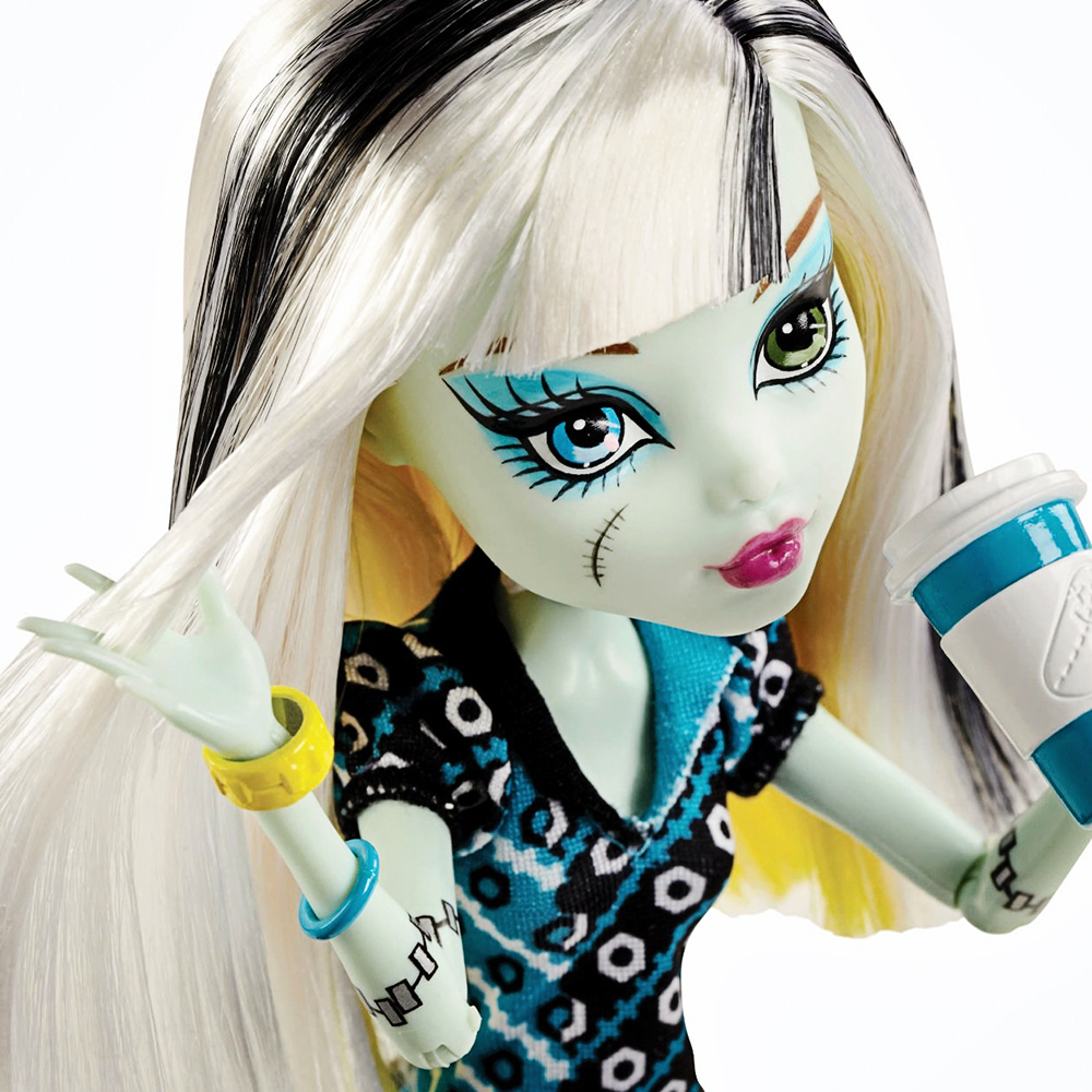 Đồ chơi Monster High Coffin Bean Frankie Stein Doll 1