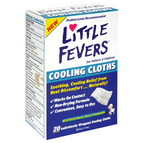 Khăn lau hạ sốt Little Fevers Cooling Cloths 