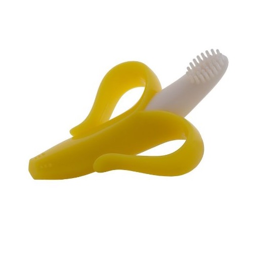 Bàn chải cho bé tập đánh răng Baby Banana Infant Training Toothbrush (Mỹ)