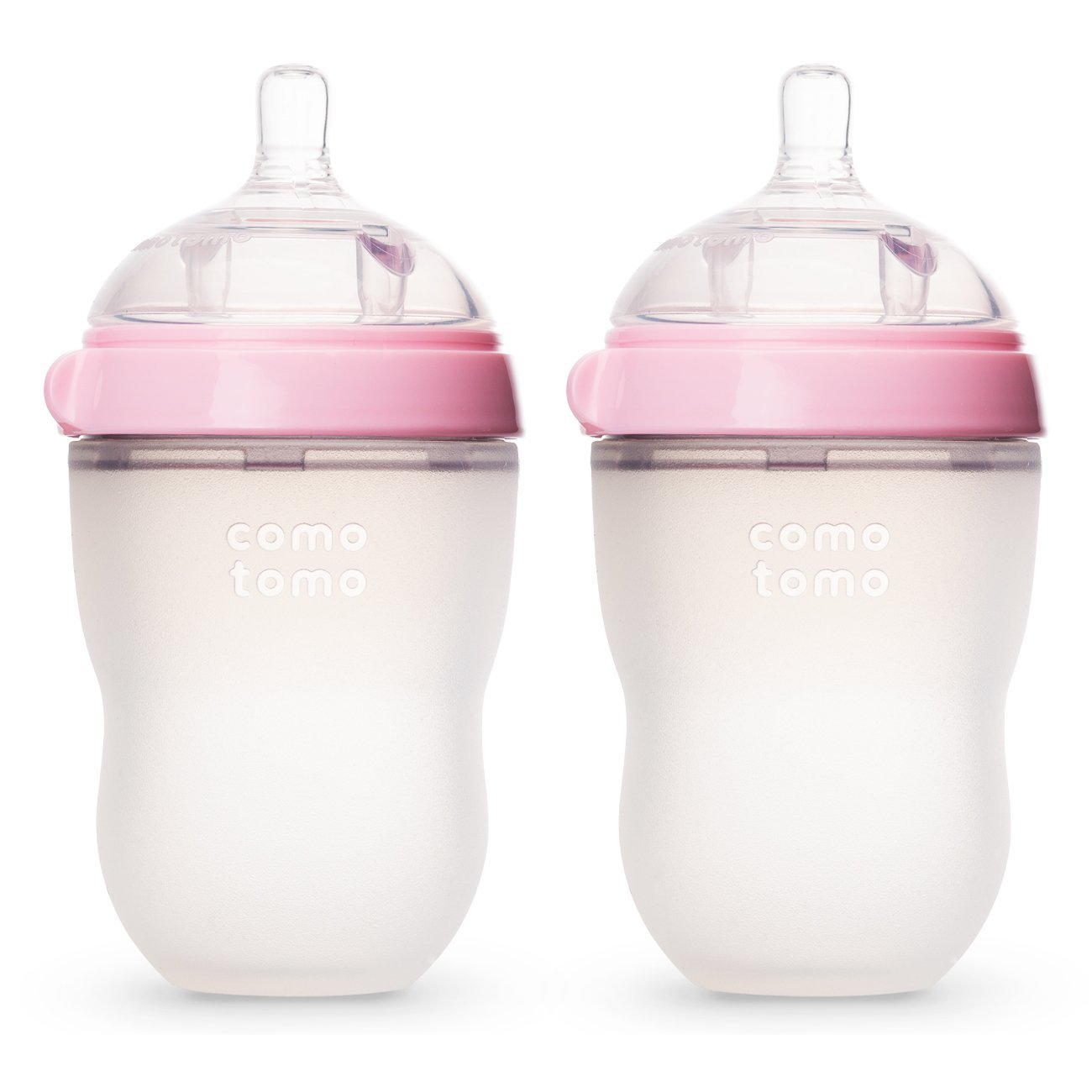 Bình Sữa Comotomo Silicone Bottle 250ml (2 Pack)- Pink