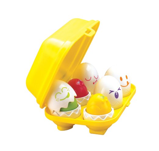Bộ đồ chơi 6 quả trứng nở TOMY Hide N Squeak Eggs