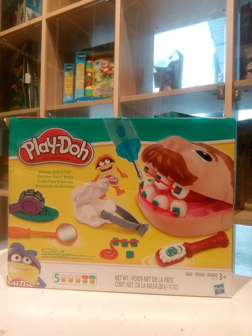 Bộ đồ chơi bé tập làm nha khoa Play-Doh Doctor Drill 'n Fill Retro Pack
