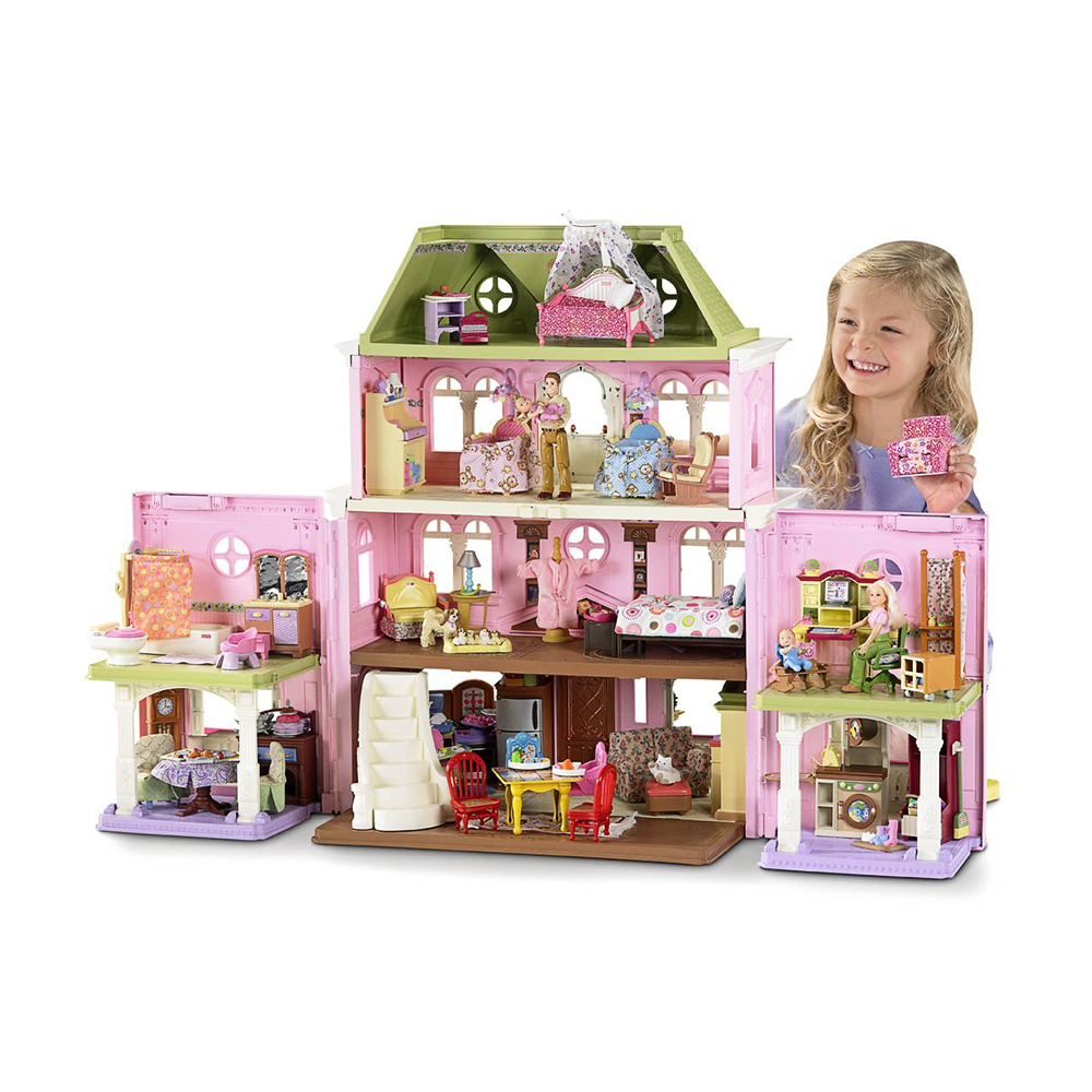 Bộ đồ chơi căn nhà yêu thương Fisher Price Loving Family Grand Dollhouse