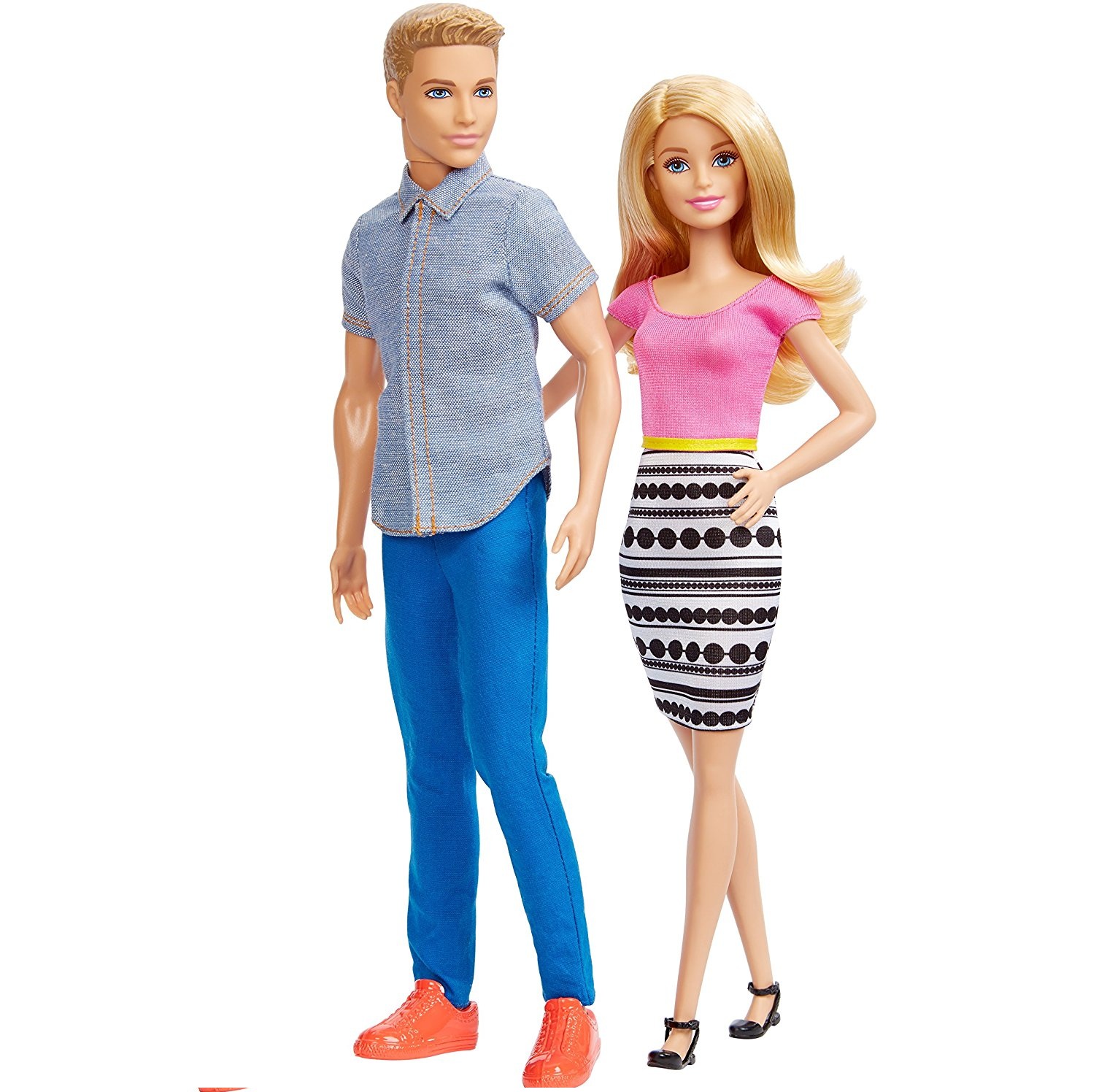 Bộ đồ chơi cặp đôi búp bê Barbie và Ken Doll Barbie and Ken Doll 2-