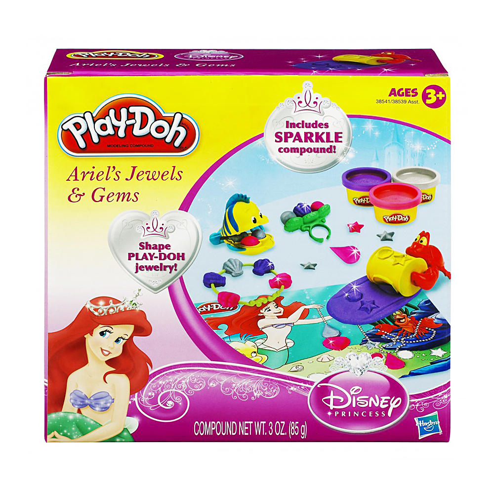 Bộ đồ chơi làm đồ trang sức nàng tiên cá bằng đất nặn Play-Doh