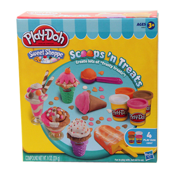Bộ đồ chơi làm kem que, kem ly, kem ốc quế Play-Doh