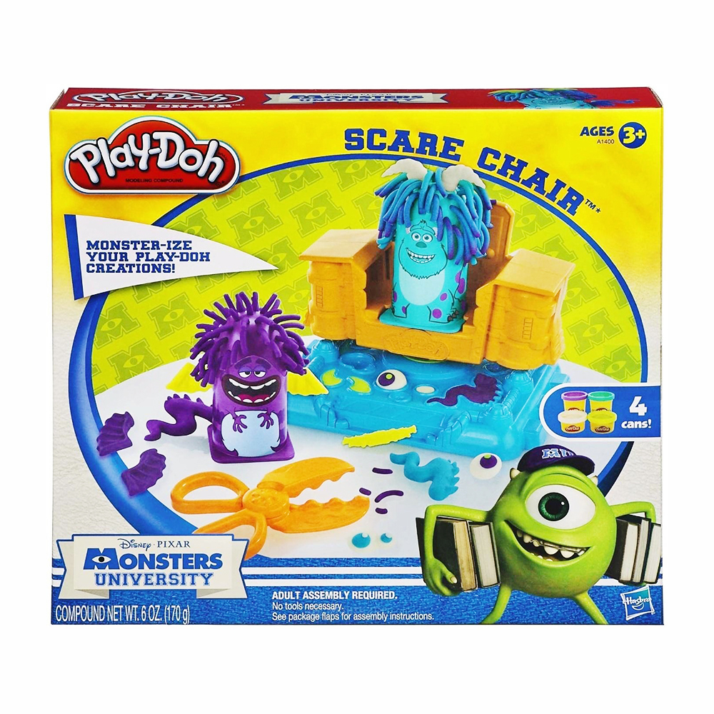 Bộ đồ chơi làm kiểu tóc Play-Doh Scare Chair Playset
