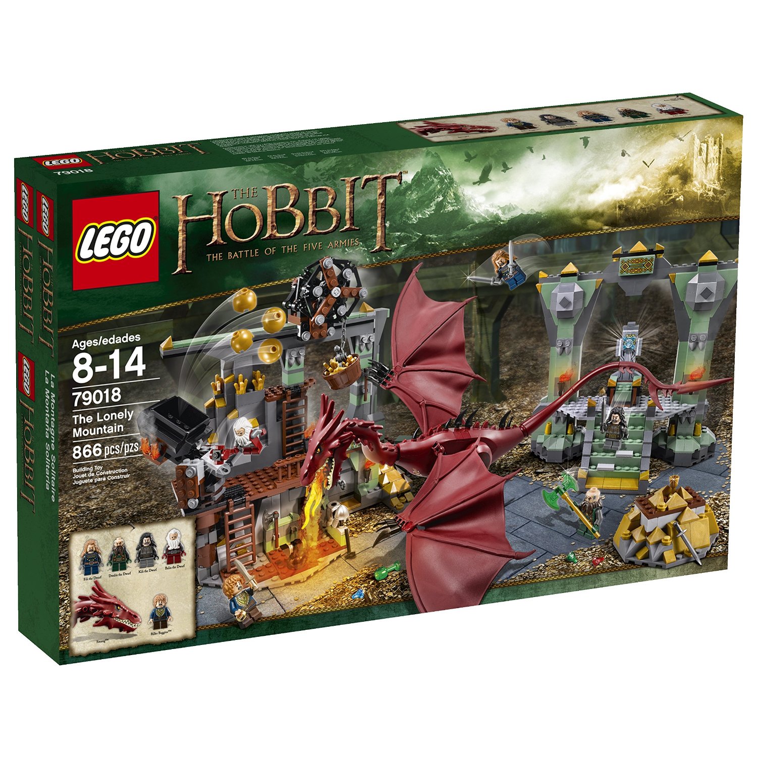 Bộ đồ chơi xếp hình LEGO Hobbit The Lonely Mountain