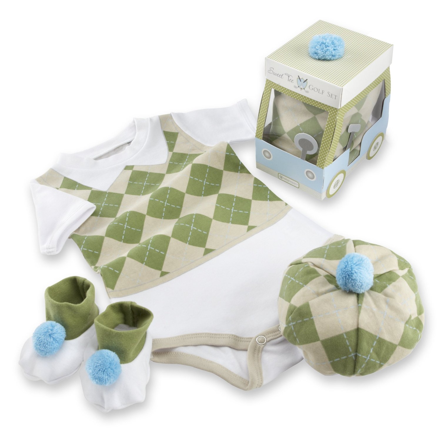 Bộ quà tặng cực kỳ xinh xắn dành cho bé trai Baby Golf Outfit