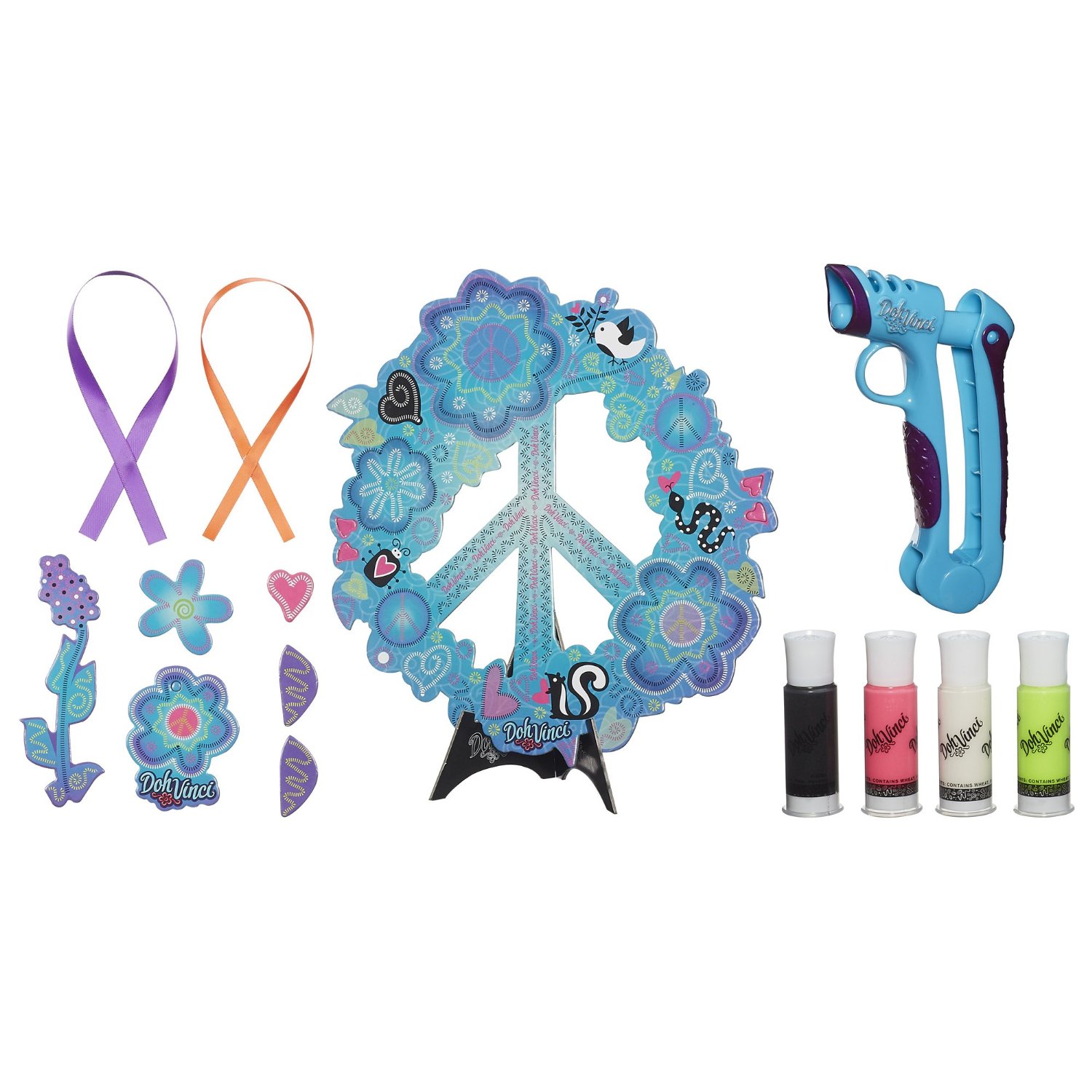 Bột màu tạo hình trang trí 3D DohVinci - Peace Design Project Kit