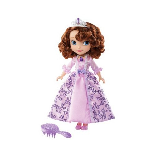 Công chúa Sofia trong ngày cưới của mẹ - Disney Sofia the First 10-Inch Wedding Day Doll with Hair Crown & Hairbrush
