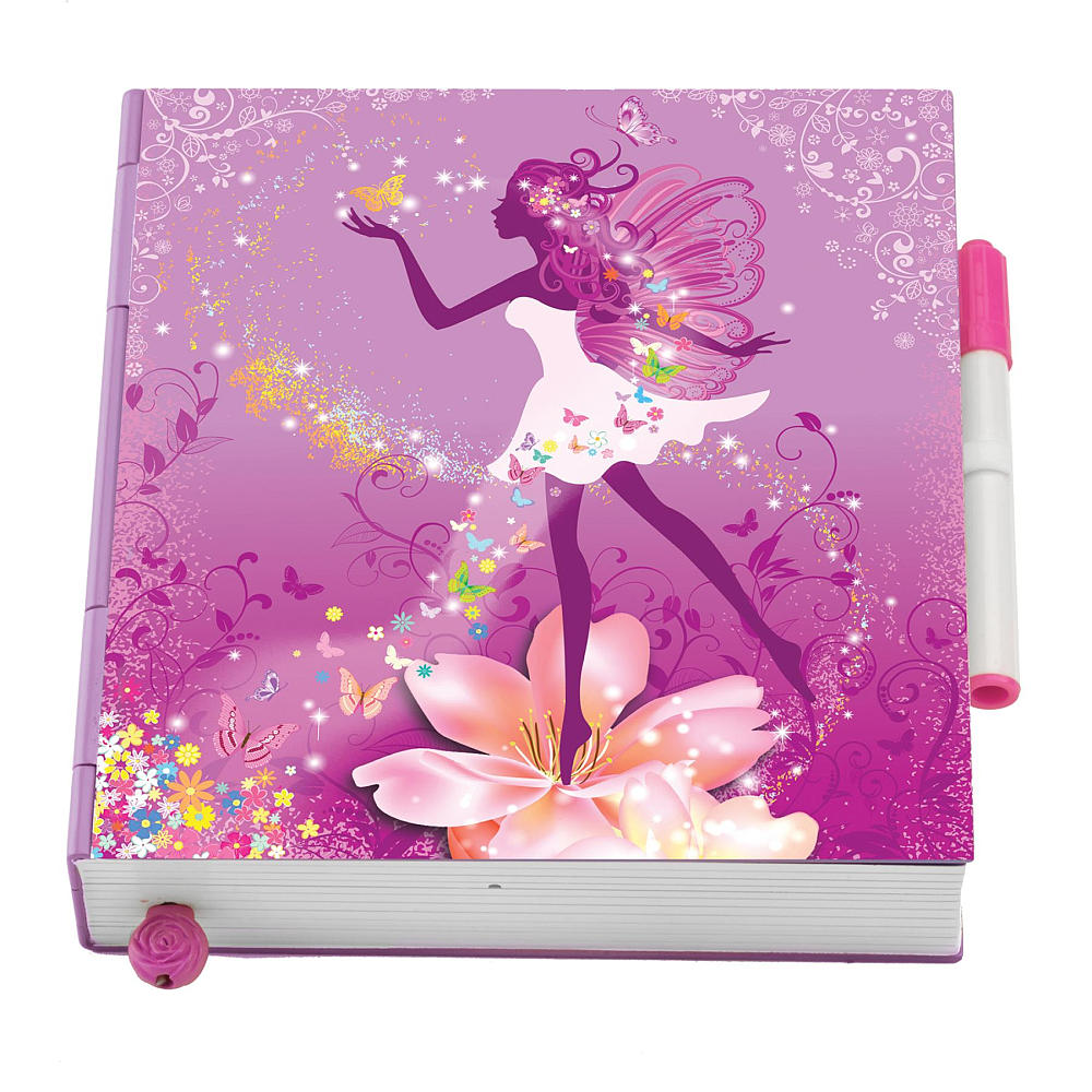 Cuốn viết nhật ký kì diệu Flutterbye Surprise Butterfly Diary màu hồng