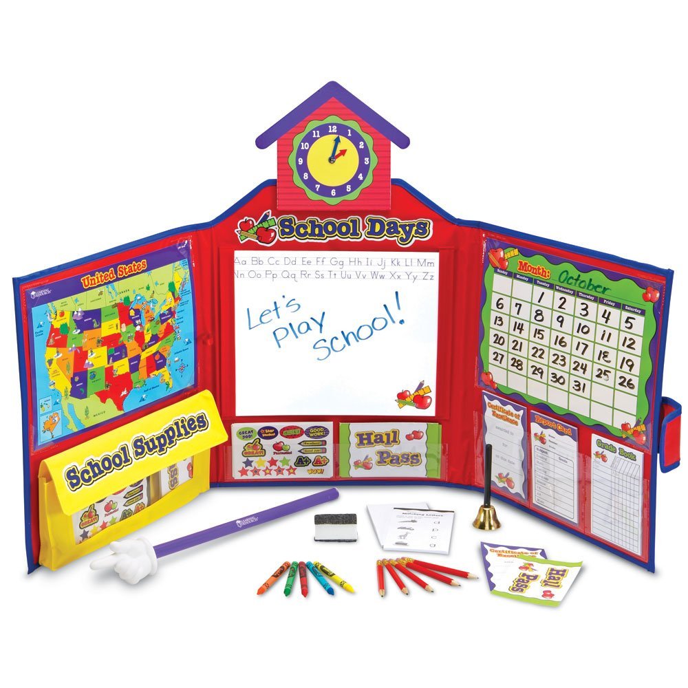 Đồ chơi bé tập làm cô giáo Learning Resources Pretend & Play School Set