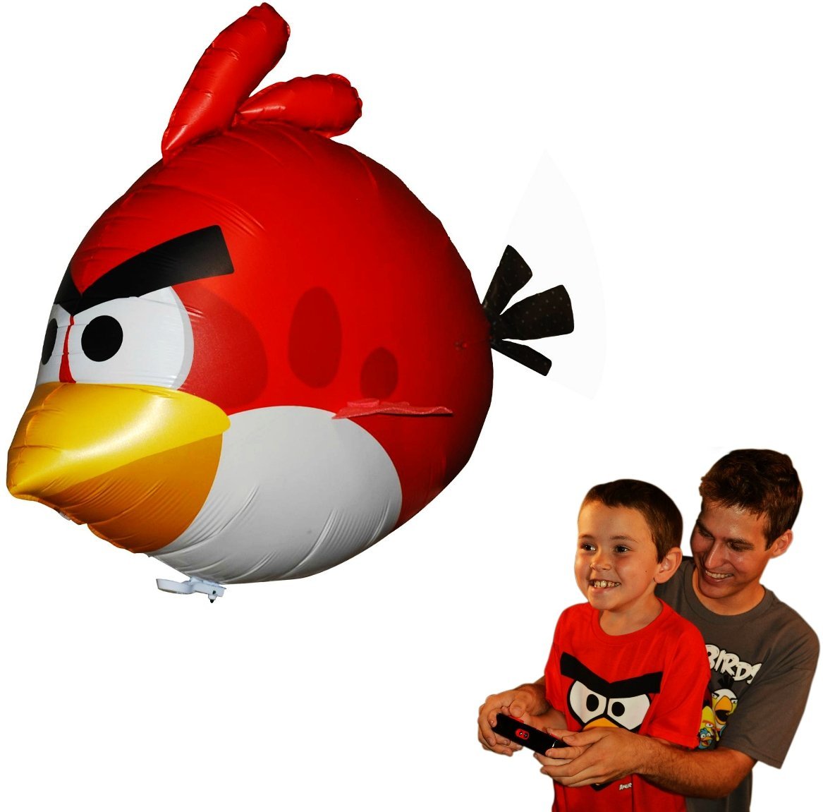 Đồ chơi điểu khiển từ xa Angry Birds Air Swimmers Turbo - RED