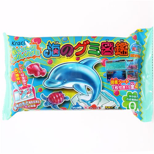 Đồ chơi làm kẹo hình Cá heo Kracie Dolphin Gummy Making Kit