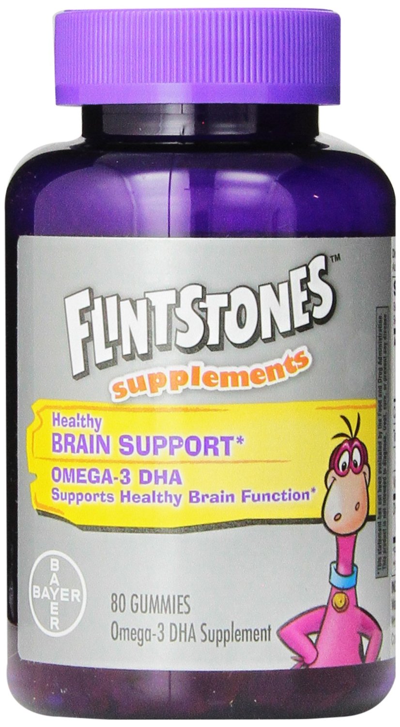 Gum nhai phát triển trí não Flintstones Omega 3