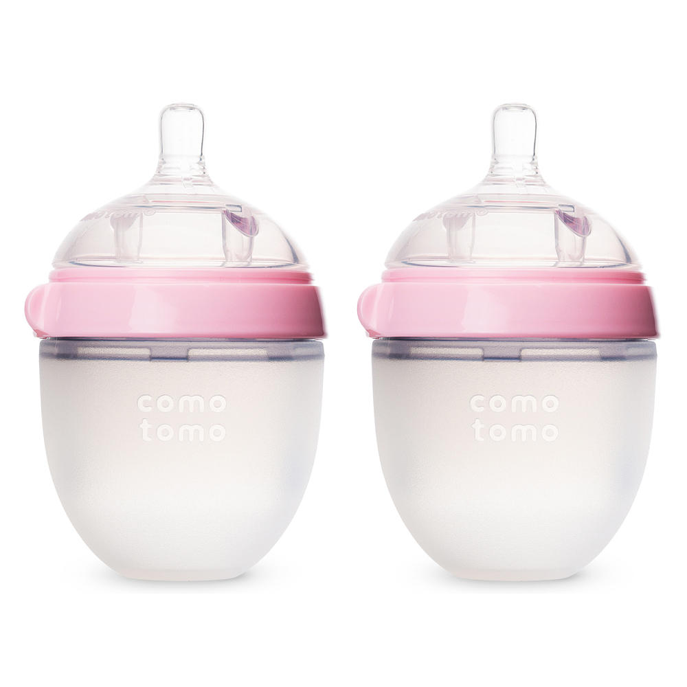 Bình Sữa Comotomo Baby Bottle - Pink 150ml (2 Pack)