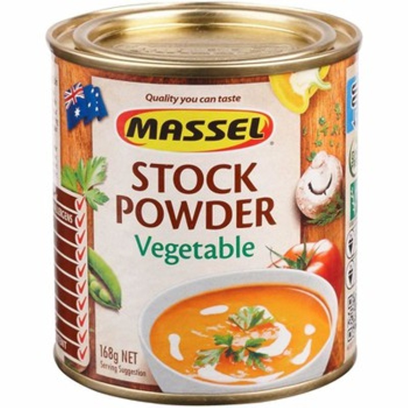 Massel Stock Powder Vegetable – Hạt nêm hương vị rau củ 168g