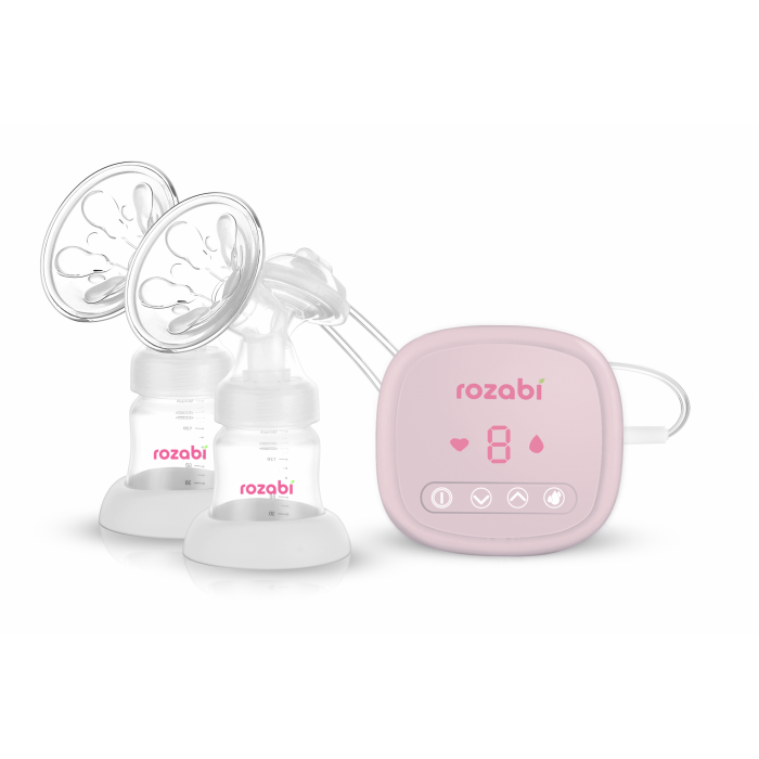 Máy hút sữa điện đôi Rozabi compact 2018