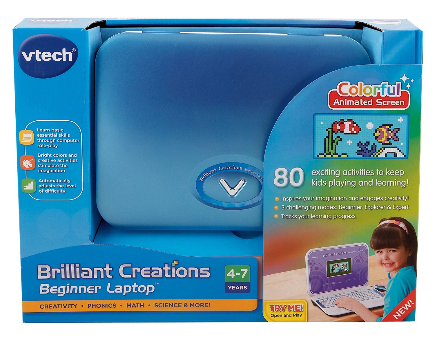 Máy tính xách tay mini cho bé Vtech Brilliant Creations Beginners Laptop