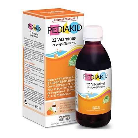 Pediakid 22 Vitamin bổ sung Vitamin tổng hợp cho bé 125ml