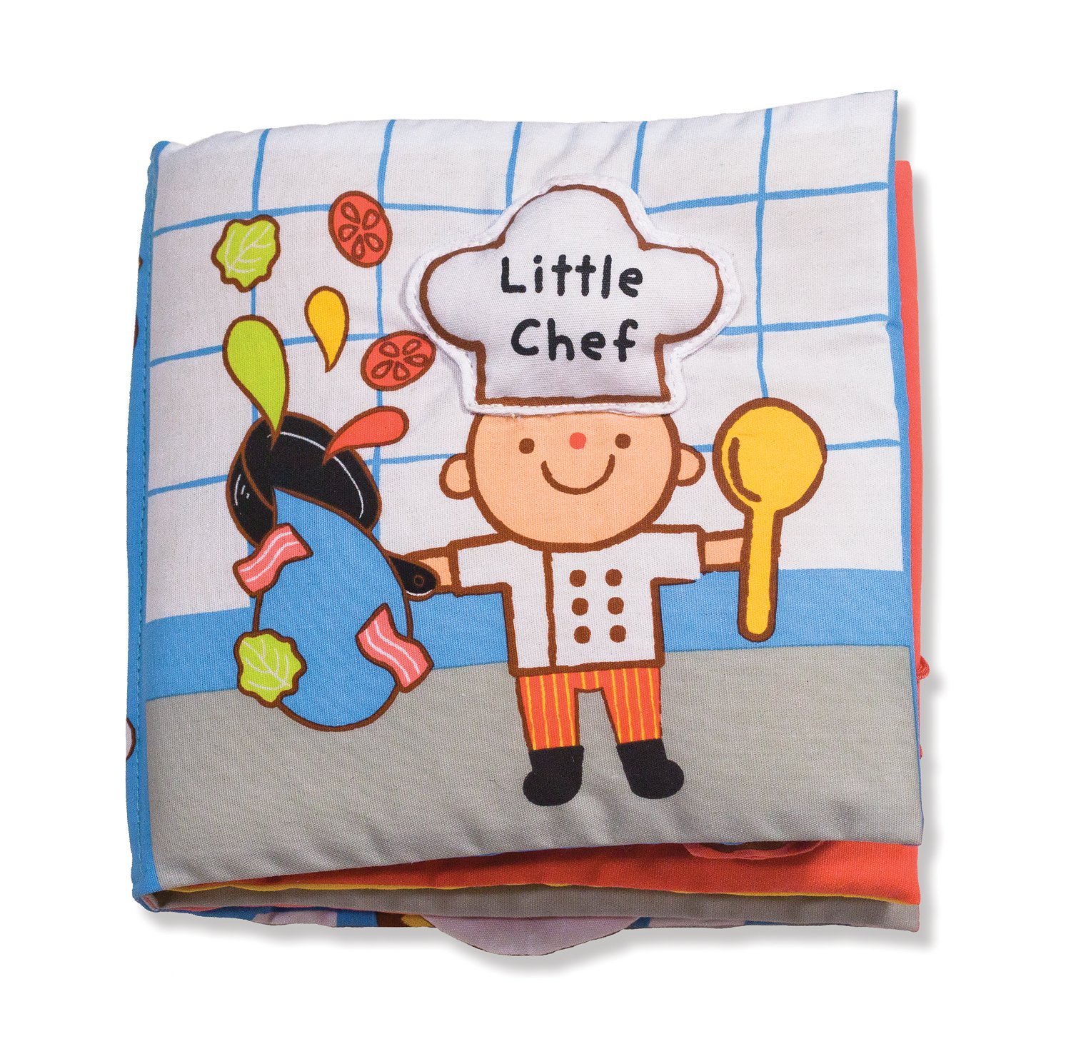 Sách vải giới thiệu hoạt động nấu ăn cho trẻ nhỏ Little Chef
