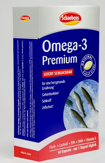 Thực phẩm bổ sung Schaebens Omega 3