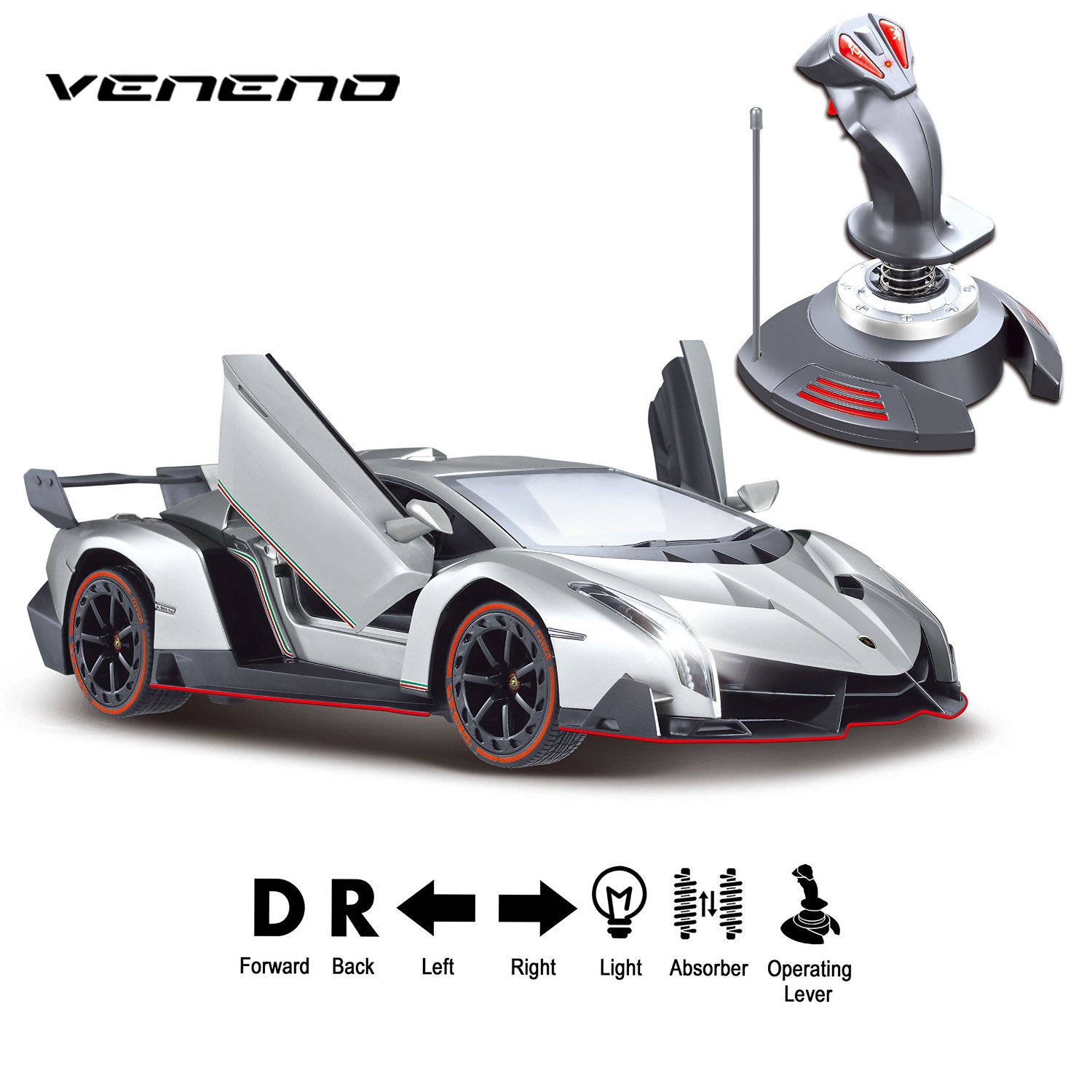 Siêu xe hạng sang Lamborghini Veneno điều khiển từ xa Gravity Sensor Radio Control Vehicle Diecast Model