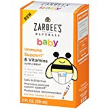 Siro tăng sức đề kháng Zarbee's dành cho bé sơ sinh từ 2 tháng tuổi trở lên Zabee's baby immune support + viatmins for infants 2 months + 59ml