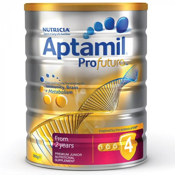 Sữa Aptamil Profutura ÚC số 4 cho trẻ từ 2 tuổi trở lên.