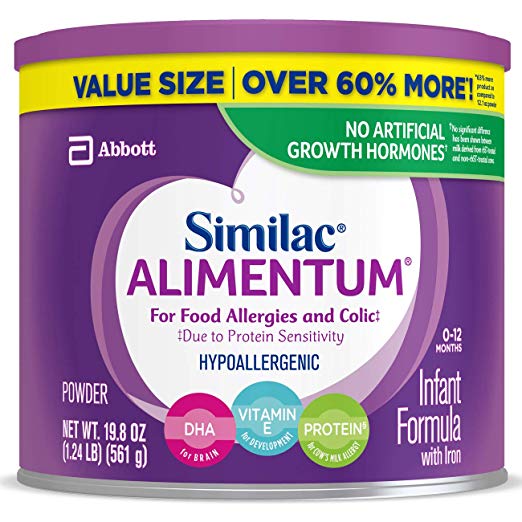 Sữa bột Similac Alimentum cho bé dị ứng đạm từ 0-12 tháng 561G