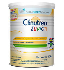 Sữa Clinutren Junior Nga 400g cho bé 1-10 tuổi