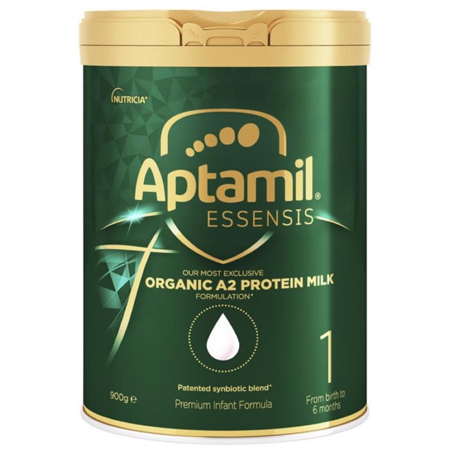 Sữa Hữu cơ Aptamil Essensis Organic A2 Protein Milk số 1 cho bé từ 0-6 tháng