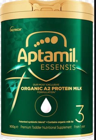 Sữa Hữu cơ Aptamil Essensis Organic A2 Protein Milk số 3 cho bé từ 1-3 tuổi