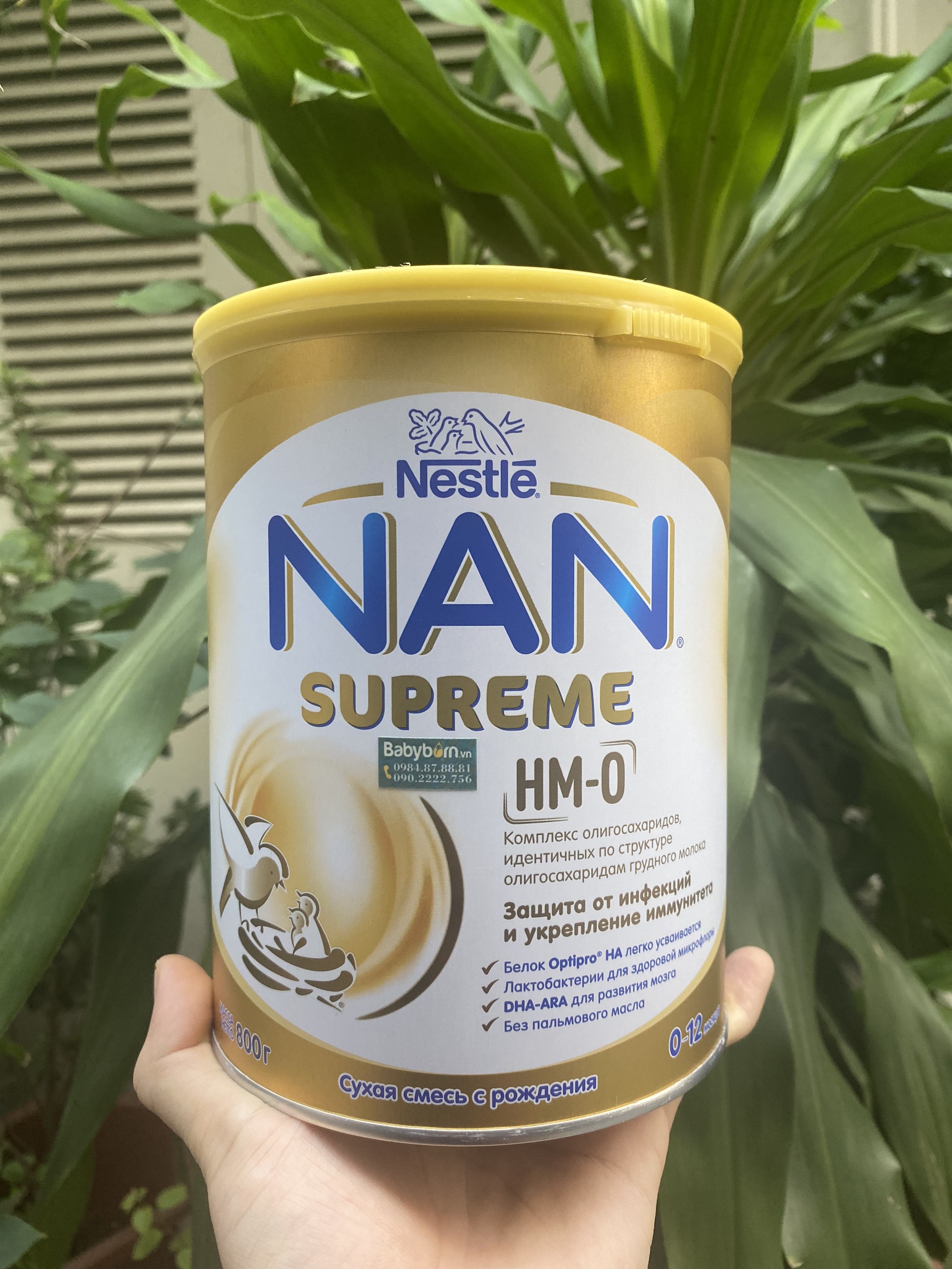 Sữa Nan Supreme HMO của Nga 800g