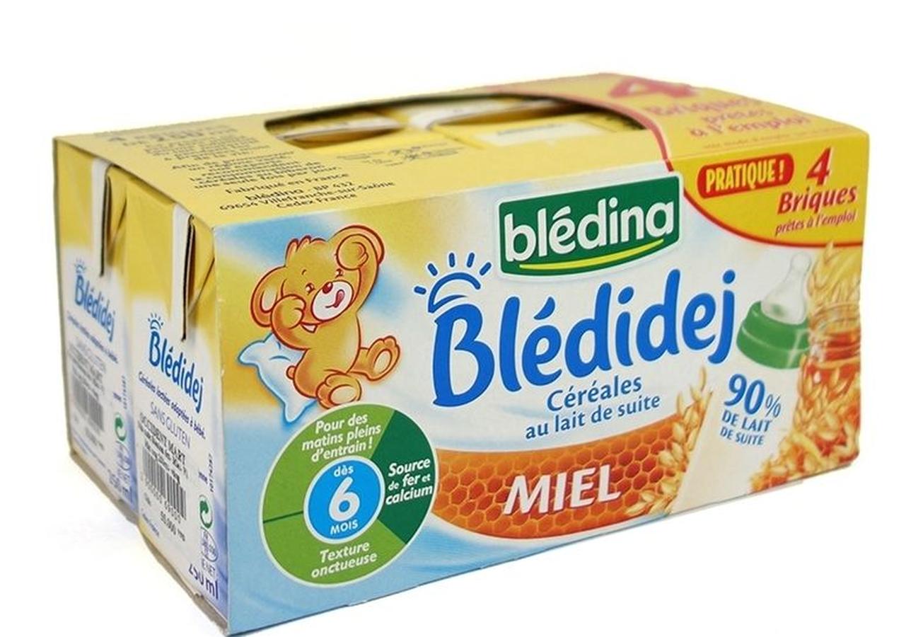 Sữa nước Bledina Biscuites/ vỉ uống liền cho bé từ 6 tháng tuổi trở lên