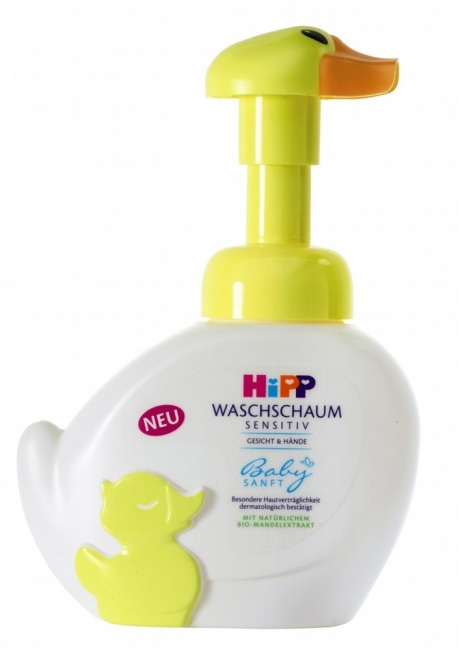 Sữa tắm HiPP Babysanft Waschschaum hình con vịt