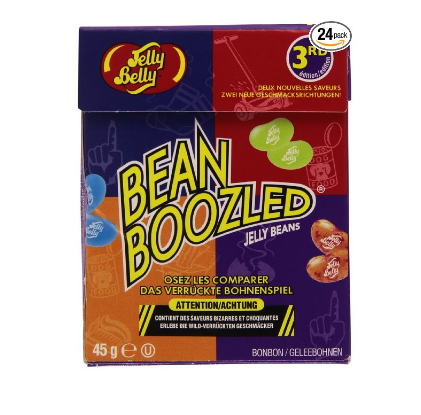 Thách thức vị giác cùng với kẹo thối  Jelly Belly BeanBoozled Jelly Beans 3rd Edition NEW Flavors Stinky Socks 1.6 oz