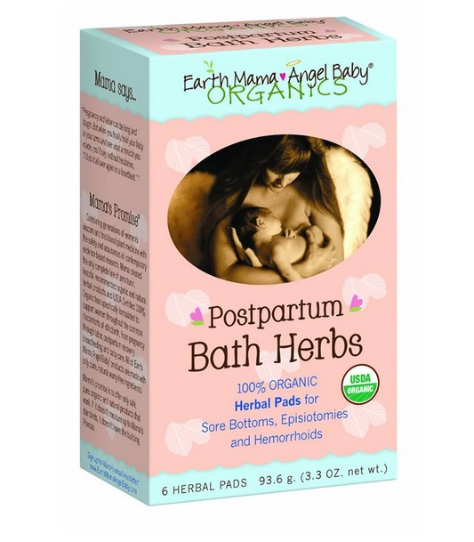 Thảo dược tắm sau sinh cho mẹ và bé yêu Postpartum Bath Herbs thương hiệu Earth Mama Angel