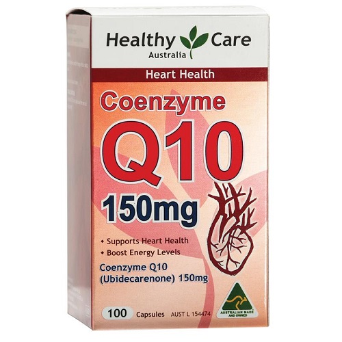 Thuốc bổ tim Healthy Care CoEnzyme Q10 150mg 100 V