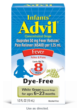 Thuốc hạ sốt Advil Infants Concentrated Drops