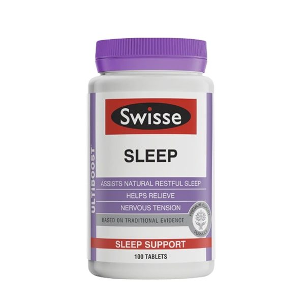 Thuốc Swisse Ultiboost Sleep 100 Viên Hỗ Trợ Điều Trị Mất Ngủ Của Úc