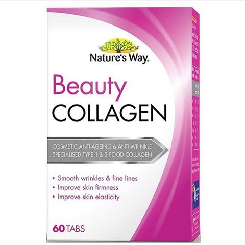Viên Uống Natures Way Beauty Collagen 60 Viên