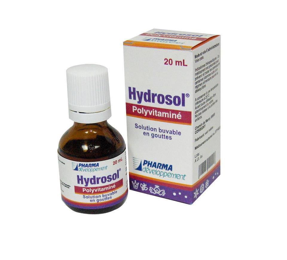 Vitamin Hydrosol Polyvitamin cho trẻ biếng ăn
