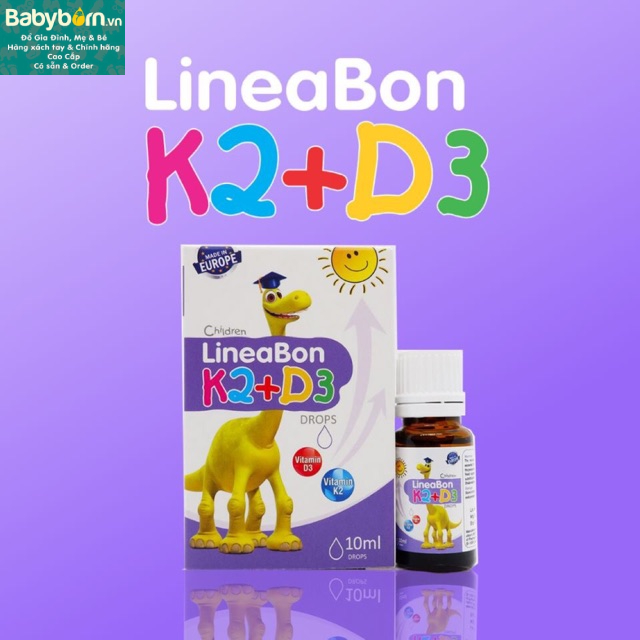 Vitamin K2 + D3 Lineabon .