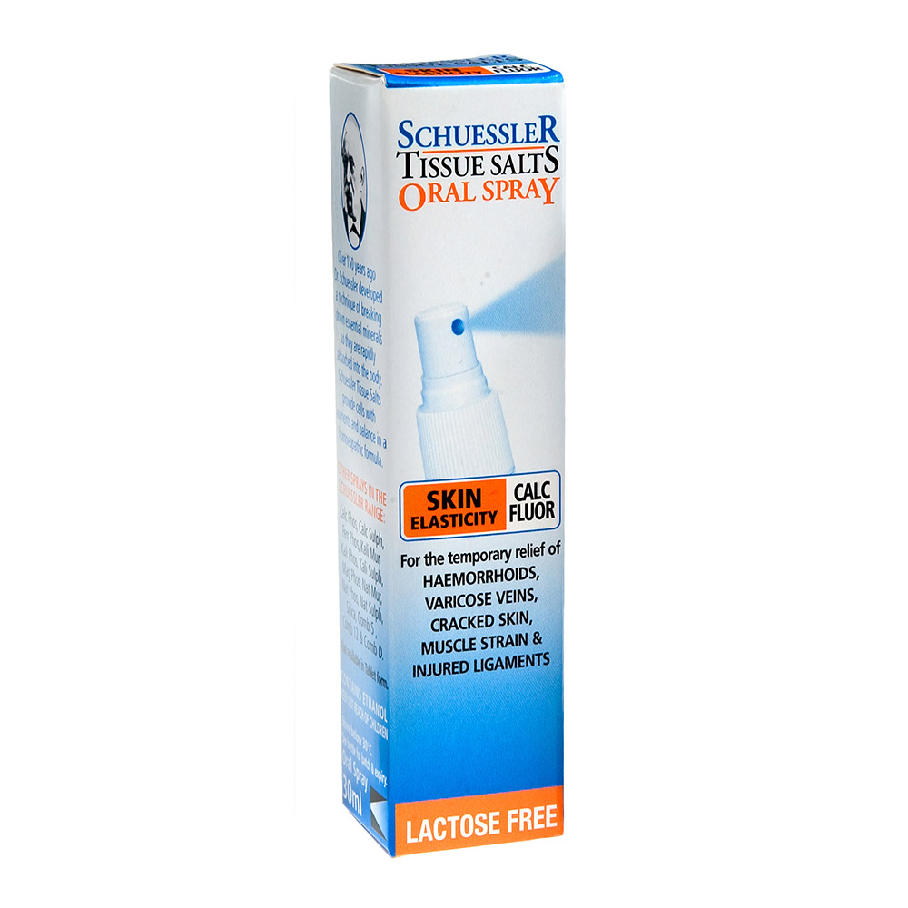 Xịt Canxi Fluor -Schuessler Tissue Salts Oral Spray Skin Elasticity Calc Fluor